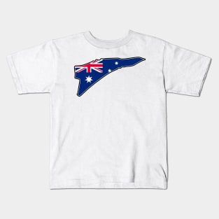 Surfers Paradise Street Circuit [flag] Kids T-Shirt